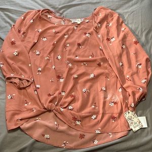 Pink republic blouse